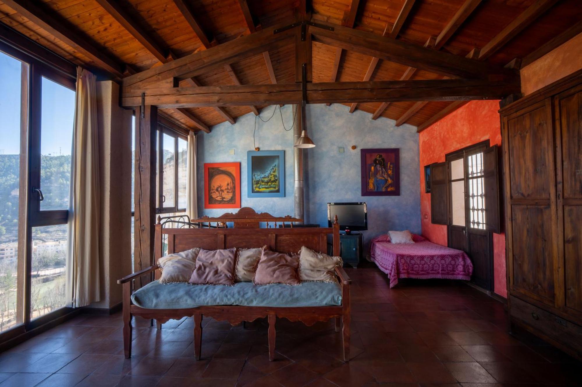 Casa Rural Los Ventanales 阿尔卡拉德尔胡卡尔 外观 照片